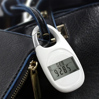 

Walking Distance Fitness Calorie Exercise Pedometer Step Counting Portable Digital Silent Induction Multi-function 3D Accurate