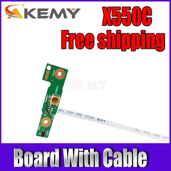 

For Asus X550 X550V X550C X550CC X550CA X550VC X550VB A550v Power Button Board With Cable Full Tested Free Shipping