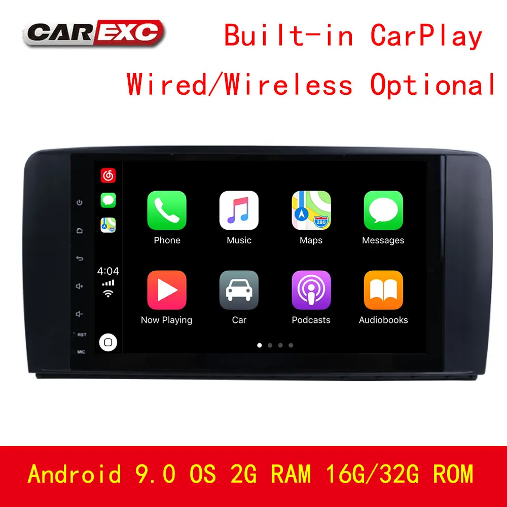 Excellent 2 Din Android 9.0 Car Radio GPS Navigation For Mercedes Benz R Class W251 R280 R300 R320 R350 R500 Multimedia Player Carplay GPS 0 Excellent 2 Din Android 9.0 Car Radio GPS Navigation For Mercedes Benz R Class W251 R280 R300 R320 R350 R500 Multimedia Player Carplay GPS 0
