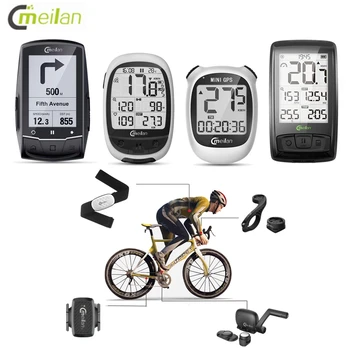 

Meilan GPS Bluetooth Bike Computer Cadence Wireless Bicycle Computer Speed and Cadence Bike Sensor ANT Bicycle Speedometer