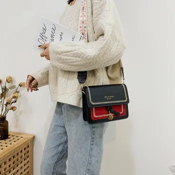 

Top Sale Women's Leather Shoulder Bags 2019 Summer New Korean Version of the Messenger Bag Handbag Chain Wild Shoulder Bag