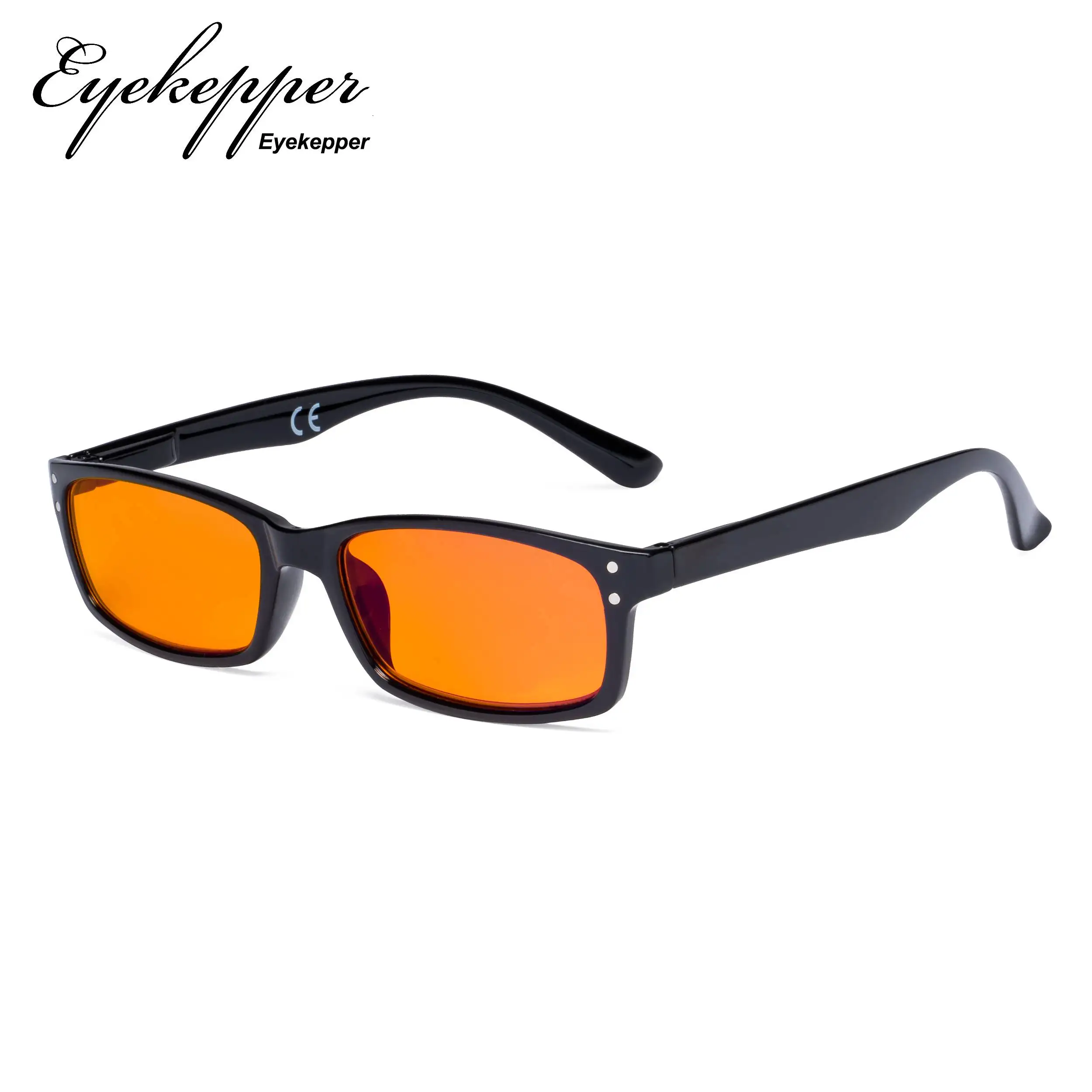 DS103 Eyekepper компьютерные очки синий светильник Блокировка с оранжевым тонированным фильтром объектив для сна