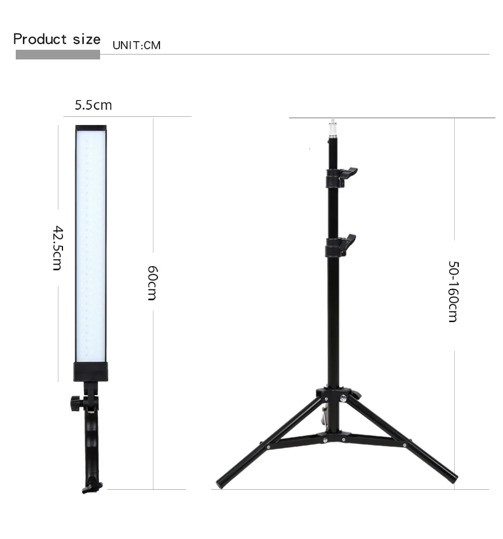GSKAIWEN фотографии светильник студийный светодиодный светильник ing комплект Регулируемый светильник с светильник стенд Штатив для видеосъемки заполнить светильник