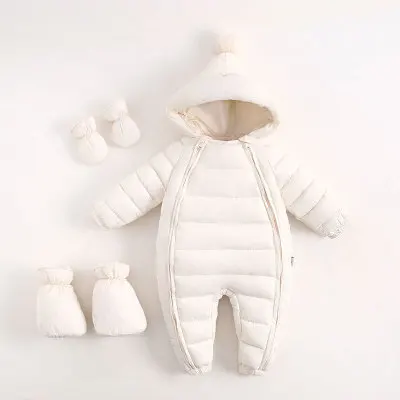 Одежда для мальчиков и девочек; хлопковые комбинезоны; зимние комбинезоны; Детские костюмы для новорожденных; Детский комплект