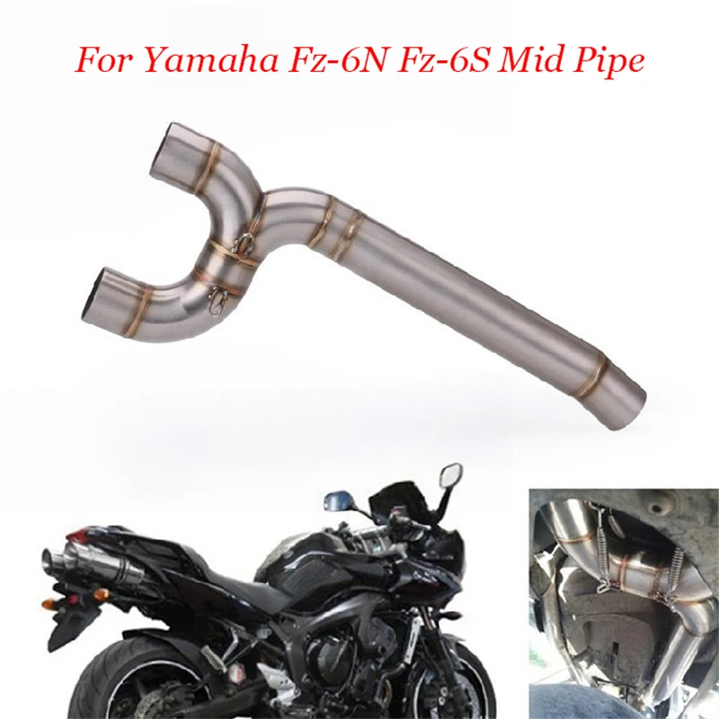 Фото Глушитель выхлопной трубы для мотоциклов Yamaha Fz6 Fz6N Fz6S Fz600 51 мм | Автомобили и