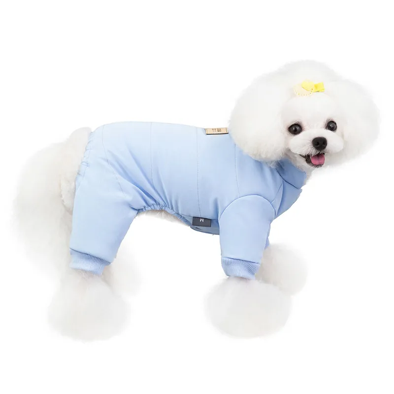 Зимний комбинезон для маленьких собак средней длины, комбинезоны для собак, пижамы с французским бульдогом, теплая одежда для щенка, пальто, ropa de perro pantalones