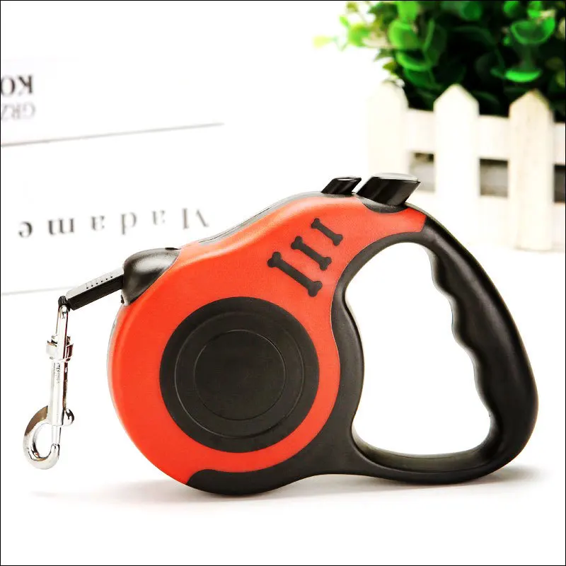Durable Dog Leash for Small Medium Dogs Automatic Flexible Retractable Nylon 3/5M Leash Traction Puppy Cats Dogs Pet Supplies automatic retractable dog leash dog leash pet accessories