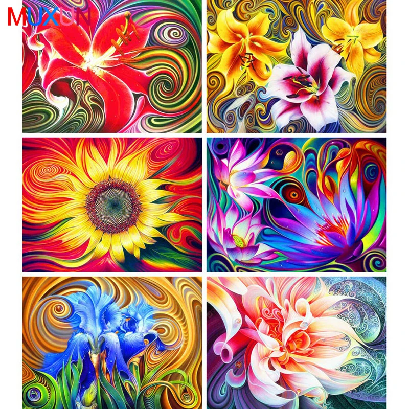 

5D Diamond Painting Sunflower Diamond Embroidery Sale Full Square Diamond Mosaic Flowers Needlework Craft Home Decoration Rp745