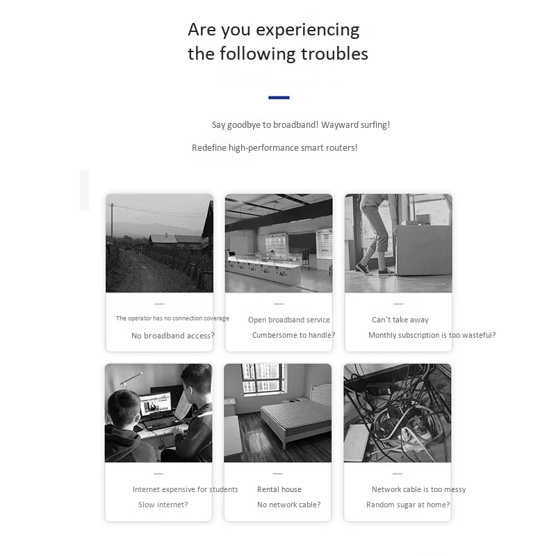 WiFi Router 4G Router 4G to WiFi WPA WPA2 IP66 Waterproof Support 32 Users for Outdoor Wireless Router(US Plug)