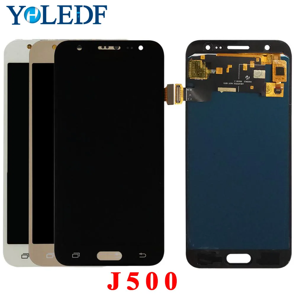 ЖК дисплей для Samsung Galaxy J5 2015 J500 J500F J500FN J500H J500M J500Y сенсорный экран дигитайзер в