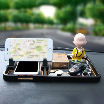 

Practical Car Non Slip Sticky Auto Anti-Slip Dashboard Pad Mat Holder For Mobile Phone Holder Perfume Rack Temporary Stop Sign