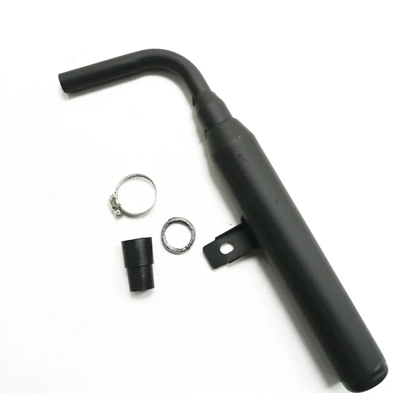 

Motorcycle Muffler Exhaust Silencer Pipe for Yamaha PW50 PW 50 Silencer Muffler Pipe Replaces Existing Exhaust Black
