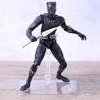 

Avengers Endgame 4 Infinity War Mafex Black Panther 091 Action Figure Model Toy Brinquedos Gift