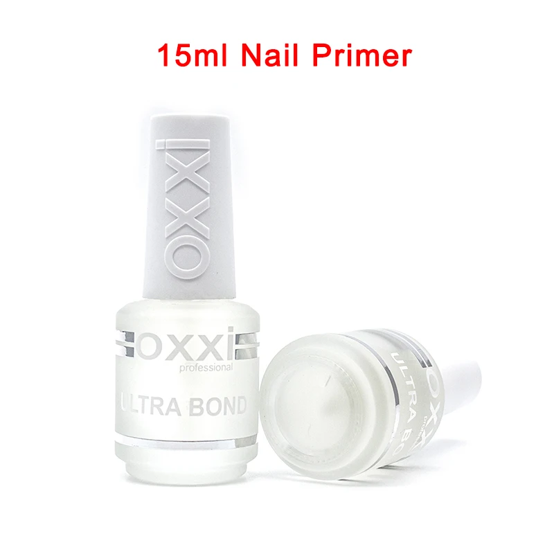 Oxxi 15 мл велюровое матовое верхнее покрытие гель лак для ногтей искусство длительный УФ лак для ногтей основа и топы набор праймеров для клей для ногтей - Цвет: 15ml nail primer