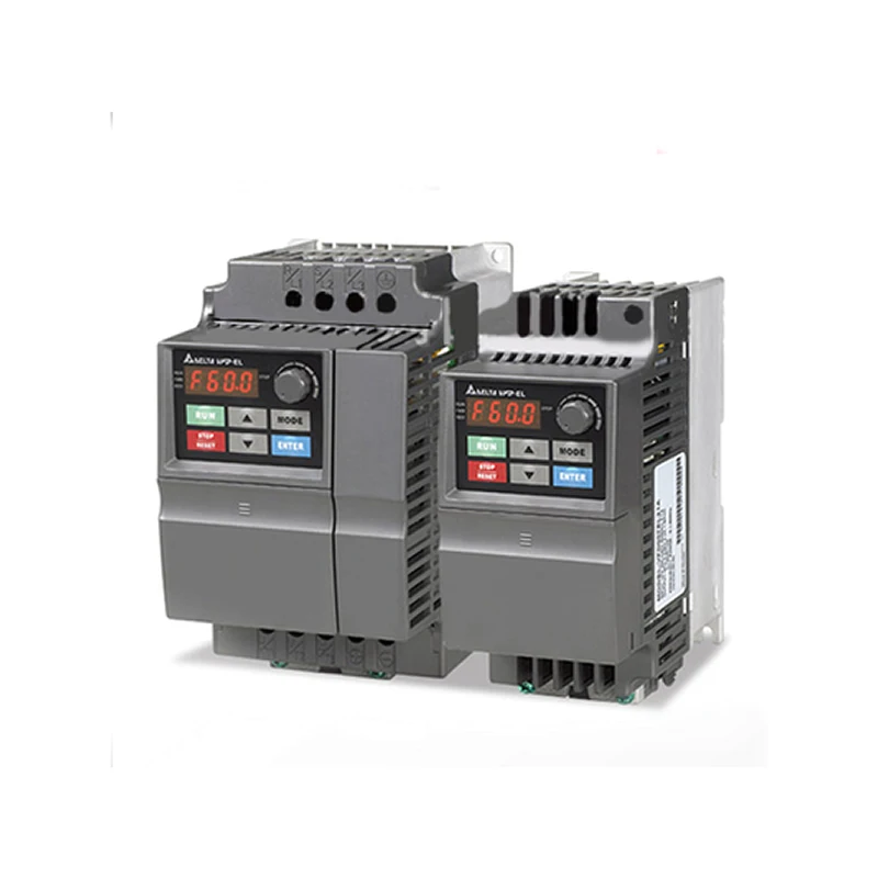 Delta Inverter VFD Variable Frequency Drive VFD004EL21A 1Phase 220V 0.4kW 0.5HP 0.1~600Hz For Water pump &ampPackaging machine |