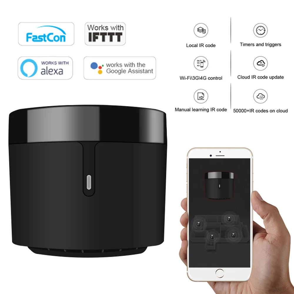 

For Broadlink RM Mini 3 4 WiFi 4G IR Remote Controller Wireless Smart Home Automation Works With Alexa Echo Google Home iFTTT