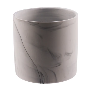 

Marble Grain Ceramic Candle Cup Candle Container Candle Pot Candle Cylinder