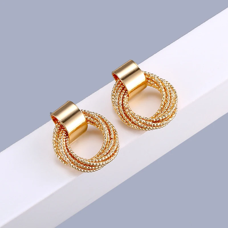 Pure 100/% Sterling Silver Knotted Earrings Classic Twisted Small Stud Earring Cute Minimalist Fine Jewelry Gift Yme359