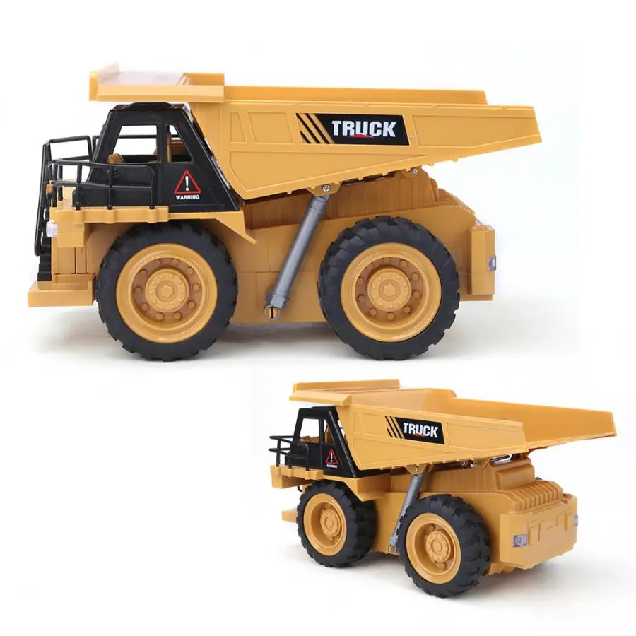 1/20 6CH моделирование RC самосвал наклонная тележка грузовик 2,4G 4WD пульт дистанционного управления инженерный автомобиль электронная модель автомобиля хобби игрушки