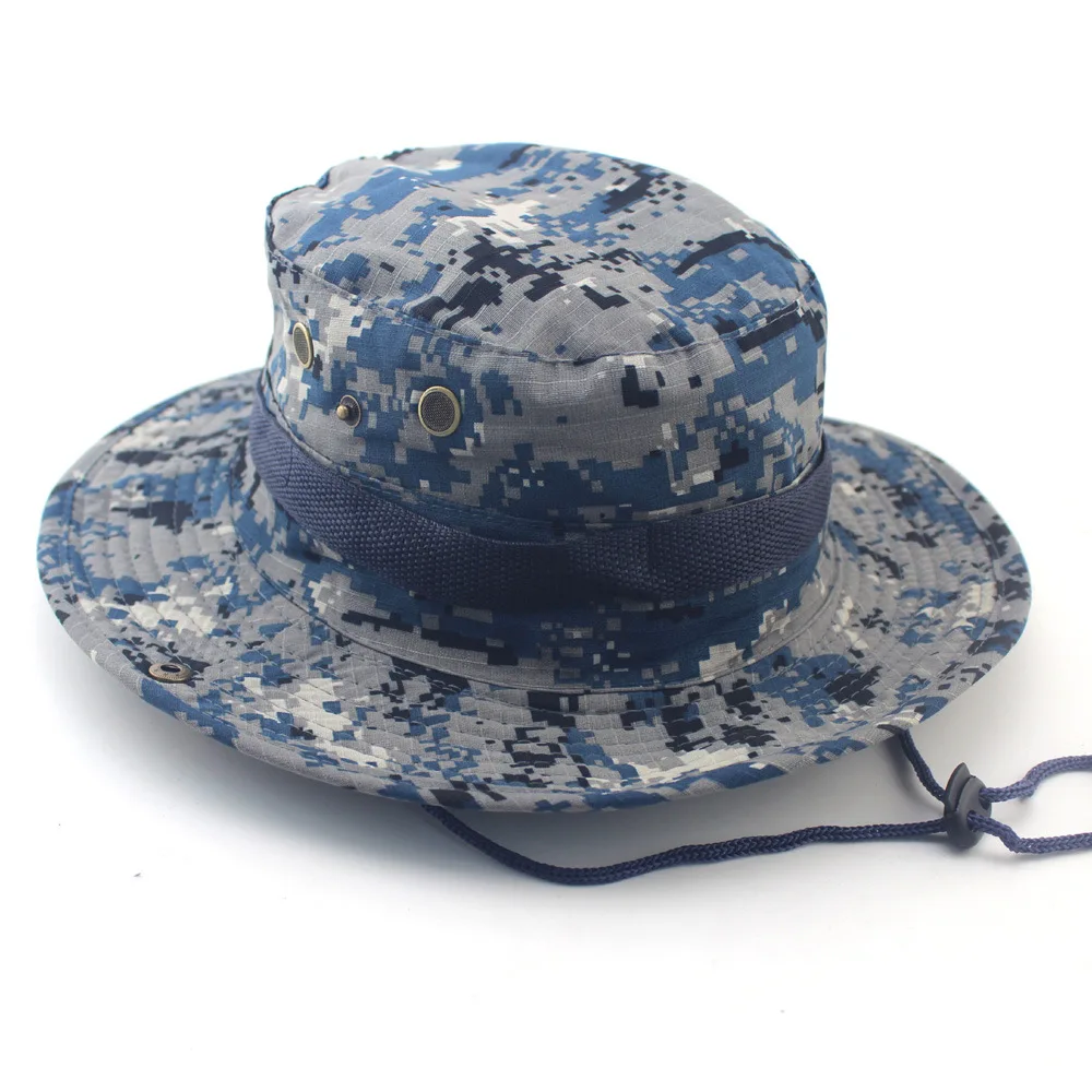 Брендовые военные камуфляжные шапки Boonie, 26 цветов, высокое качество, Уличная Повседневная Панама, шляпа для охоты, туризма, рыбалки, альпинизма, кепка HE23 - Цвет: H13