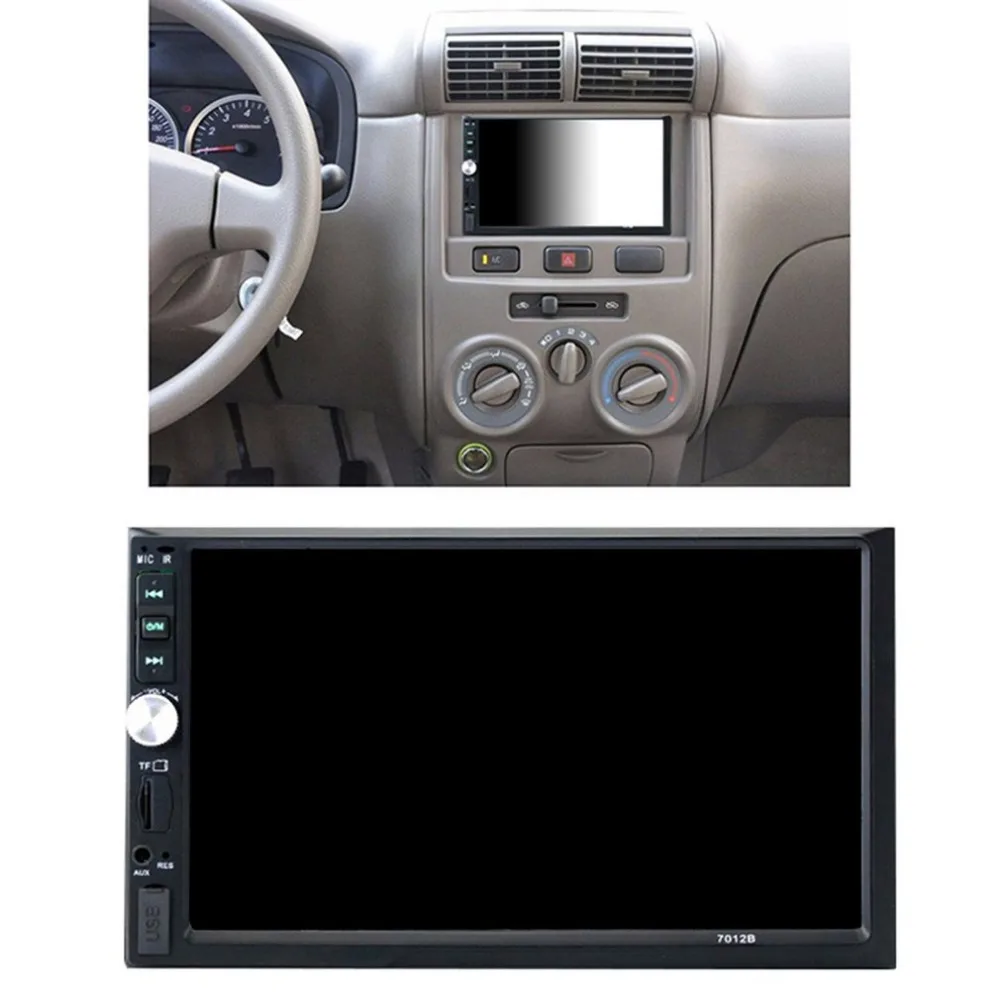 Двойной шпиндель Mp5 автомобильный монитор автомобильный двойной слиток Mp4 карта мультимедийный плеер 7010B