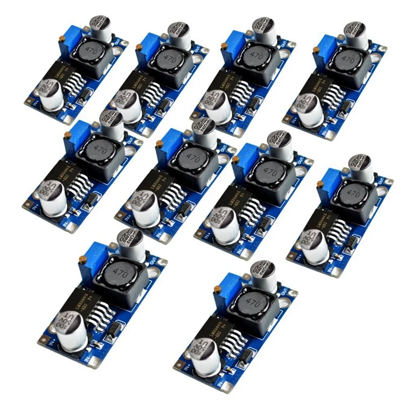 

Hot XD-10X Lm2596 Dc-Dc Step-Down Power Module 3A Adjustable Buck Module Stable Tension 24V Zu 12V 5V 3V