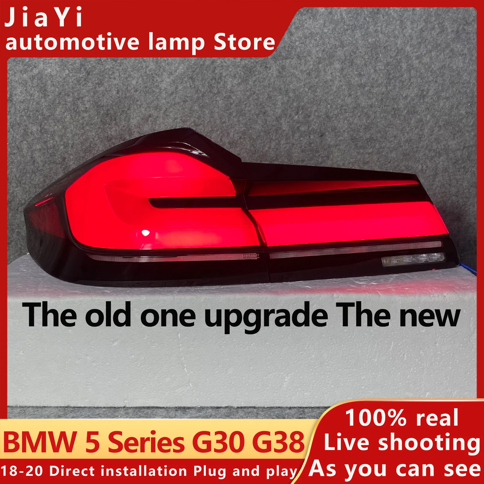 

For Car G30 G38 2018-2020 Tail Lamp Led Fog Lights DRL Day Running Light Tuning Car Accessories M5 525i 530i Tail Lights