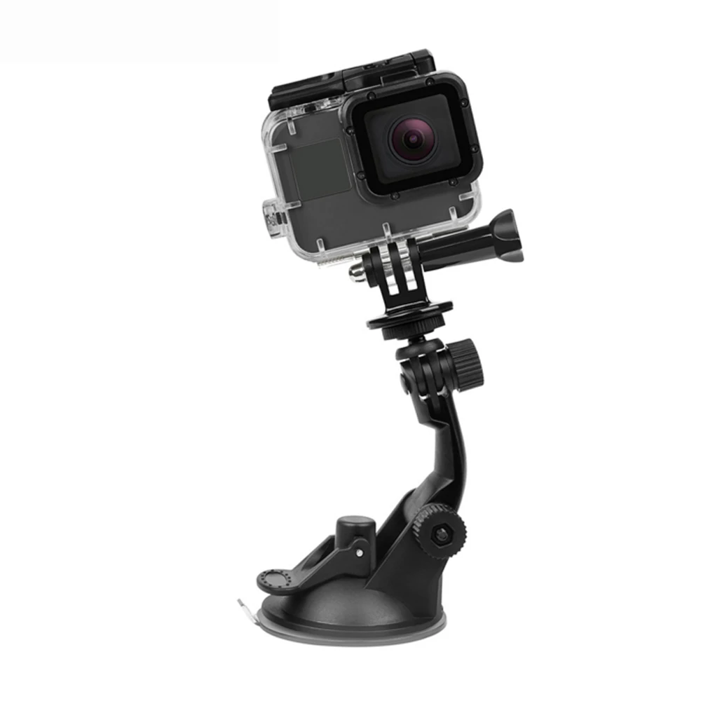 Для GoPro Hero 8 7 5 SJCAM SJ7 Yi 4K H9 Go Pro 7 крепление оконное стекло мини Экшн-камера присоска аксессуар черный