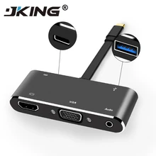 Станция dex usb type C HUB аудио с 4K HDMI VGA USB 3,0 для Samsung Galaxy S8 S8 Plus Note 8 huawei P20 mate 10 MacBook Pro