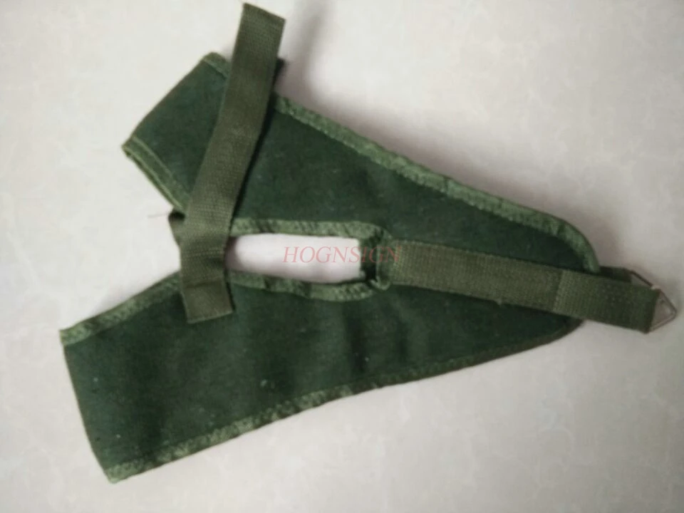 Green Canvas Cervical Traction Belt Sling Tractor Stretch Chair Thickening Hood Neck Care Tool Home Medical Equipment Hot Sale