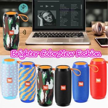 

Mini Portable Wireless Bluetooth Speaker Cloumn Subwoofer Loudspeaker With FM Radio Speaker For Party Cycling Hiking Jogging