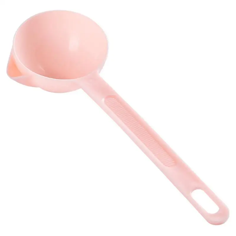 1pc Solid Color Oil Separator Spoon Anti-Scalding Plastic Oil Filter Spoon Soup Separator Kitchen Tools Accessories