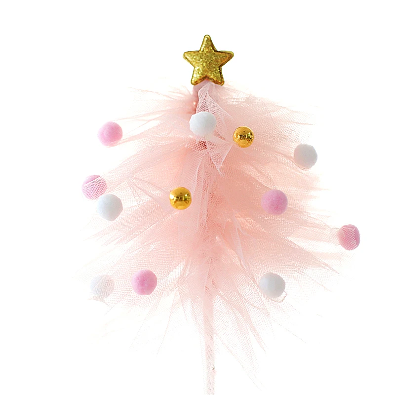 Hairball Рождественская елка торт Топпер для дня рождения Декор Свадебный балет девочка душ принадлежности выпечки ребенок сладкий подарки