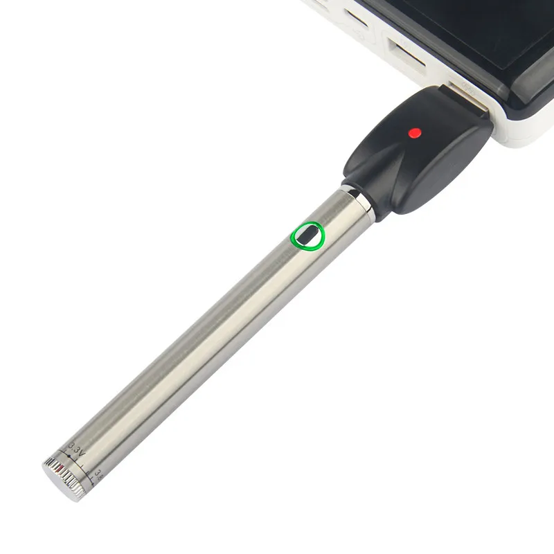 Preheat VV EVOD нижний поворот Регулируемое напряжение 380 мАч 510 нить Vape ручка батарея с USB зарядное устройство для керамической катушки картридж
