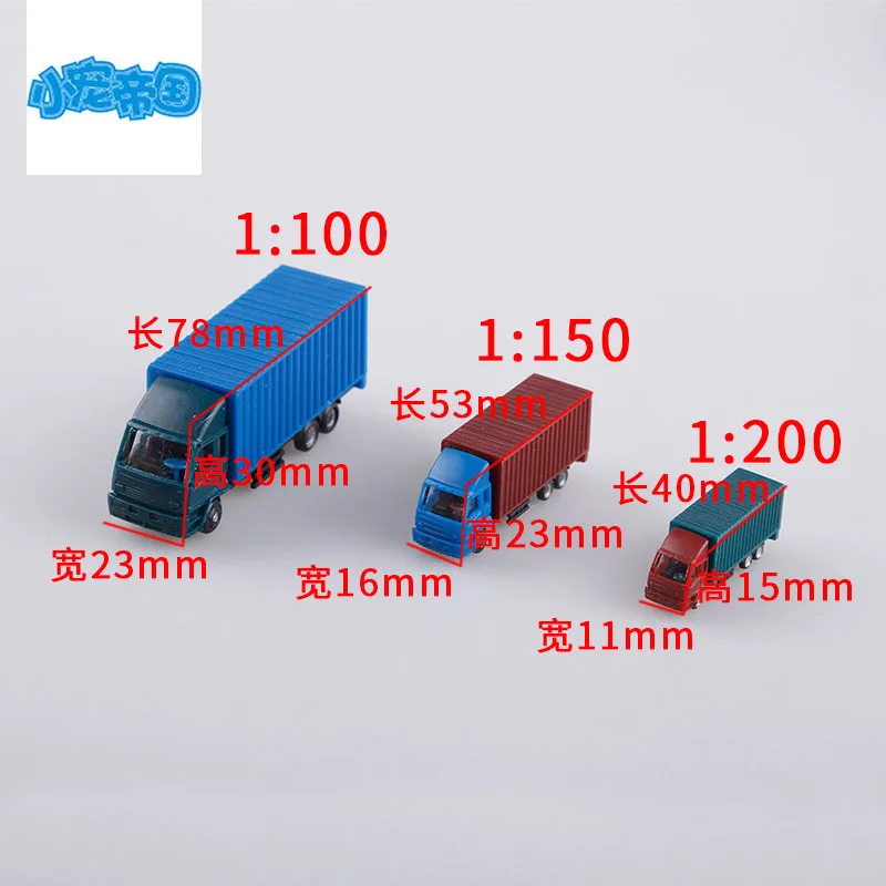  DIY Architecture Model Sand Table Material Scene Model Ornaments Car Model Color Small Car Shuttle 