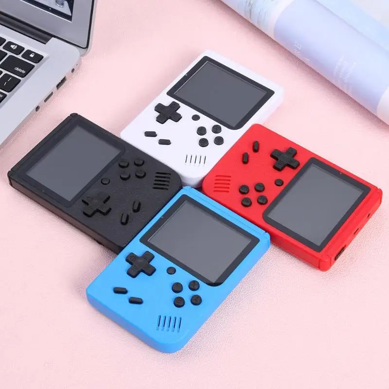 

Handheld Game Console 3 inch Color Screen Retro Gaming Player Built-in 400 Classic Games 8 Bit Controller Devices for FC Games