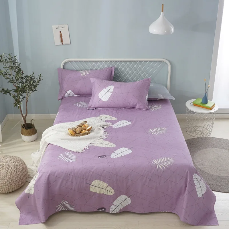 

Flat Sheet Bed Sheet Child Kids Adults Full Bedspread Mattress Protector Cover NO Pillowcase Queen Size Bed Sheets No Pillowcase