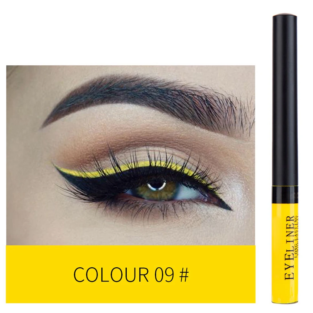 

Eyeliner 12Pcs/Set Matte Liquid Eyeliner Pen Waterproof Long Lasting Eyeliners Makeup Tool Dropshipping