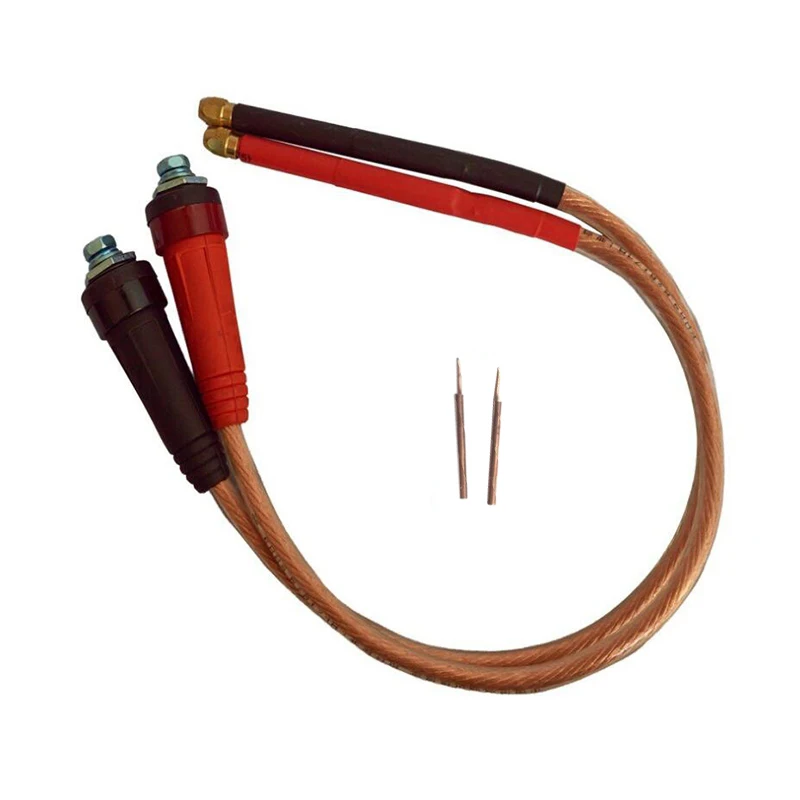 

DIY Spot Welder Copper 18650 Battery Handheld Spot Welding Pen Kit with Needles+25 Square Plastic Copper Wire+Connectors