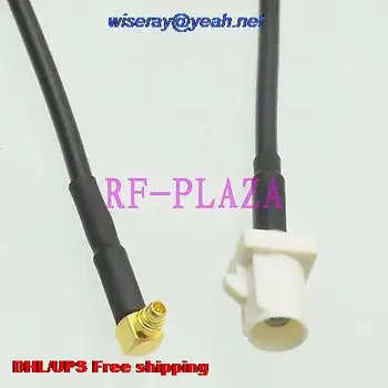 

DHL/EMS 50 pcs Cable 6inch Fakra SMB B 9001 male to MMCX male 90 degree angle RG174 RF Pigtail jumper cable -A2