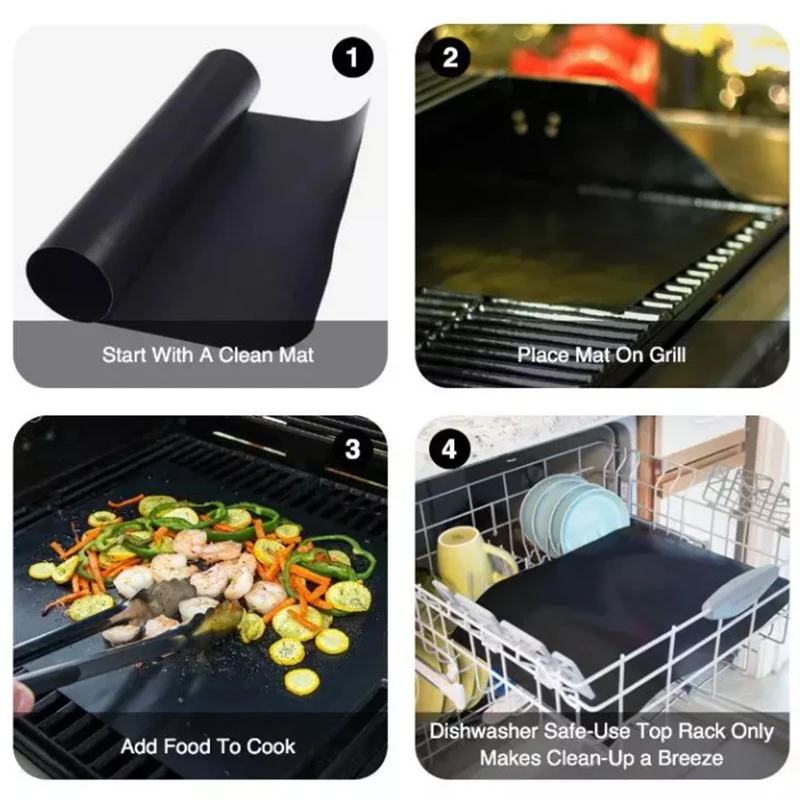 BBQ-Grill-Mat-Barbecue-outdoor-Baking-Non-stick-Pad-Reusable-Teflon-Cooking-Plate-40-30cm-For(20)