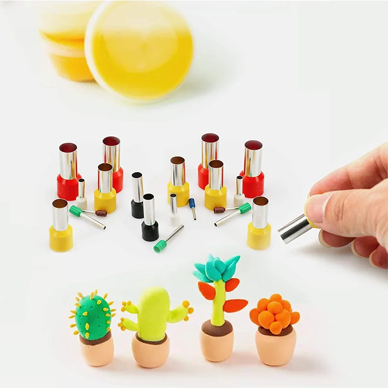 8Pcs/Set Mini Clay Cut Mold Cutters Clay Tools Round Shape Stamper Molds Polymer Pottery Tools Kit Round Metal Cutting Dies polymer clay tools,pottery tools,clay sculpting tools,pottery sculpting tools,clay craft tool