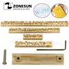 ZONESUN Custom Logo Brass leather stamp Letter Set Mold Hot Foil Copper Alphabet Carving Tools Customized DIY Character Mold ► Photo 2/6