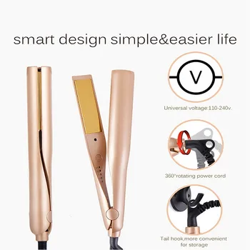 

Straight hair stick curling stick multi-function roll hair straightener three in one hair straightener hair iron hair curler