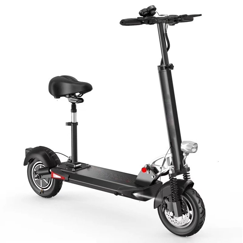 

SEALUP Folding Kick Scooter Adults Two Wheel Electric Scooters Single Motor 500W 48V 10 inch Foldable Electric Bike