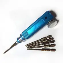 6 в 1 Набор инструментов для ремонта шестигранной отвертки для модели самолета RC FPV Racing Drone