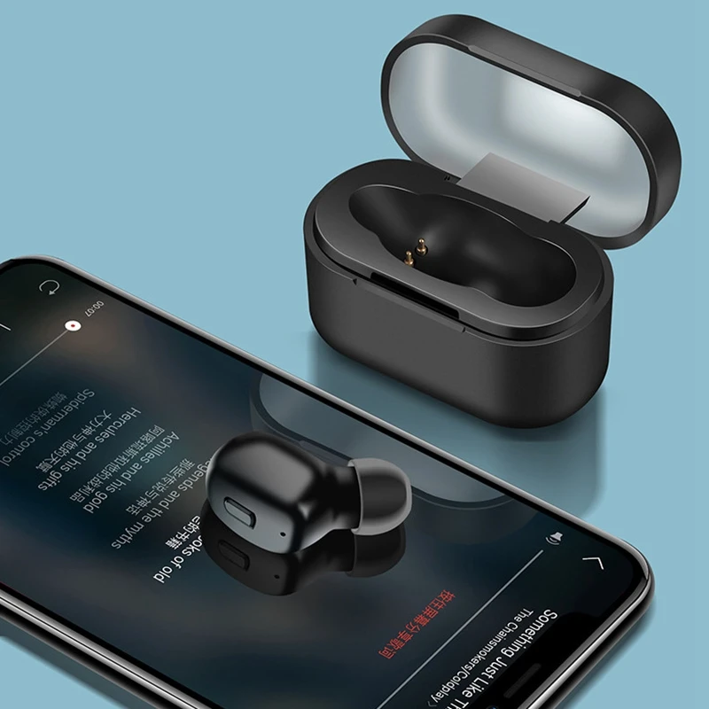 Bluetooth одиночная гарнитура беспроводные наушники водонепроницаемые наушники с зарядным устройством