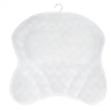 Быстросохнущая подушка для ванны, подушка для ванны для шеи, поддержка головы, подголовник, аксессуар для ванны, 3D сетка, подушка для ванны с бабочкой