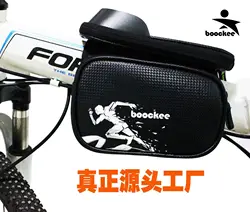 Сумка для велосипеда с сенсорным экраном, для езды на горном велосипеде, водонепроницаемая сумка для телефона, сумка для седла с верхней