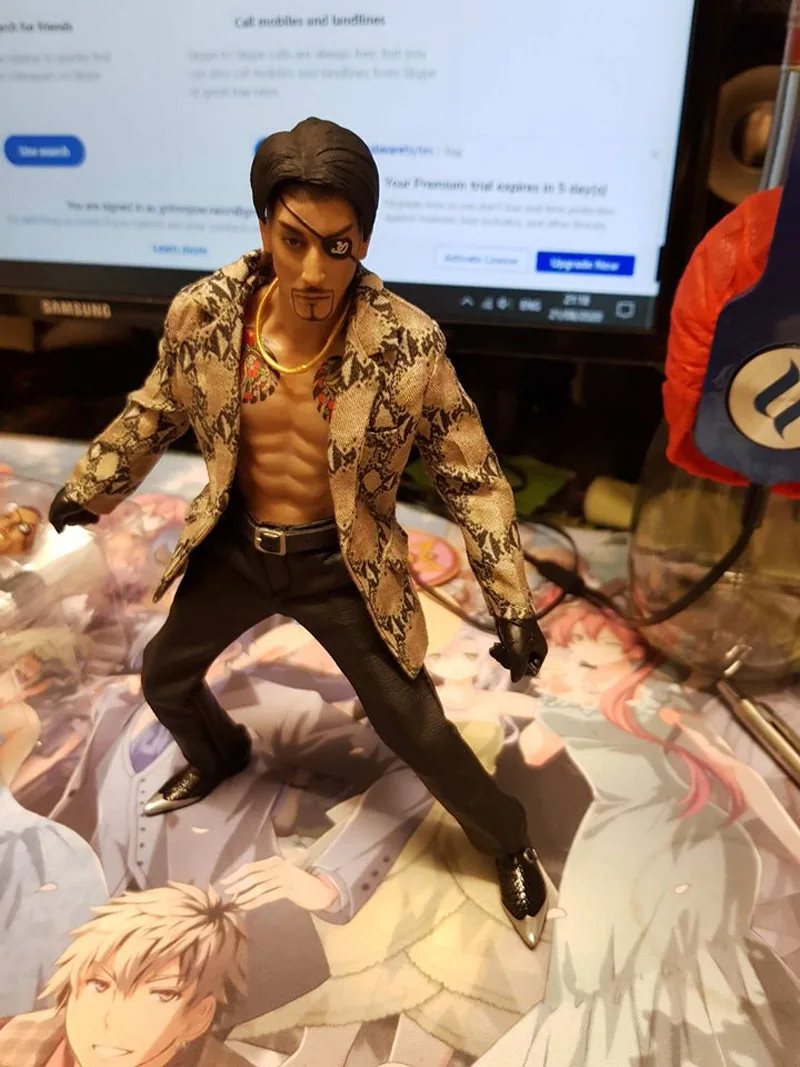 TV, Movie & Video Games YAKUZA Goro Majima PVC Statue Gaming Figurine